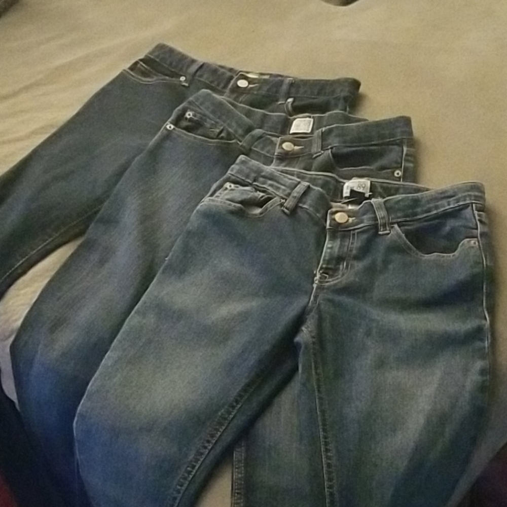 Lil girls blue jeans